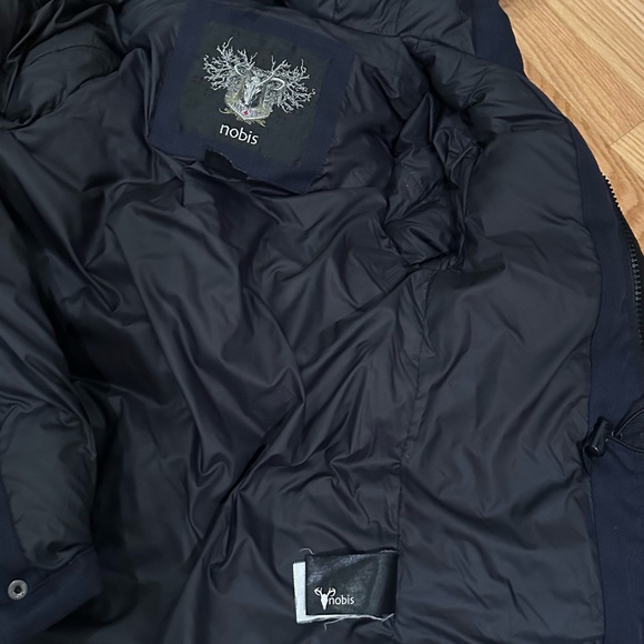 Nobis Navy Blue Little Kimmarut Kids Parka - Picture 4 of 4